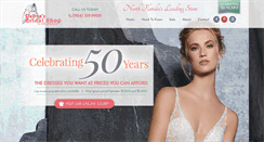 Desktop Screenshot of bridalshopavenues.com